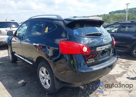 2011 Nissan Rogue Sv from USA, damaged, VIN JN8AS5MV6BW669458